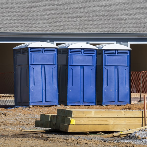 do you offer hand sanitizer dispensers inside the portable restrooms in Scotia NY